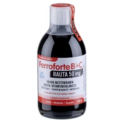 FERROFORTE B+C RAUTA 50MG 500 ML