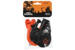 FESTI HALLOWEEN ILMAPALLO 30 CM 8 KPL