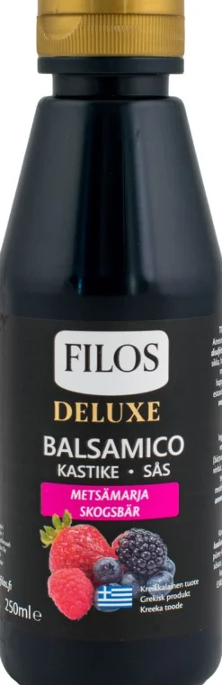 FILOS DELUXE TUMMA METSÄMARJA BALSAMICOKASTIKE 250 ML