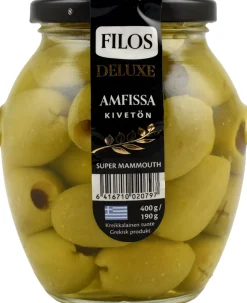 FILOS DELUXE VIHREÄ OLIIVI KIVETÖN 190 G