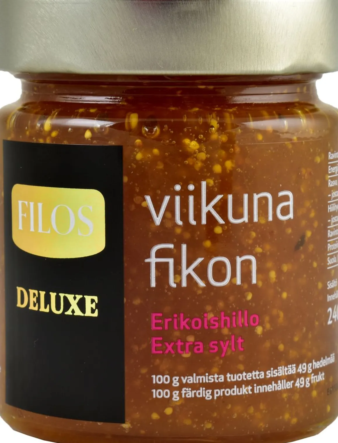 FILOS DELUXE VIIKUNA ERIKOISHILLO 240 G