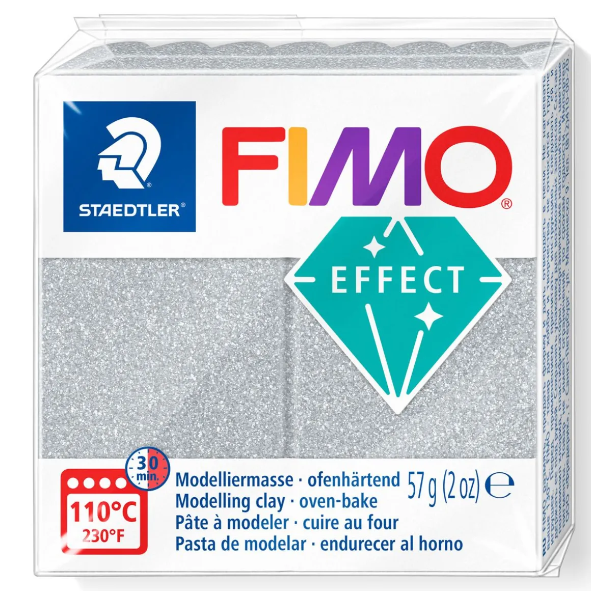 FIMO MUOVAILUMASSA FIMO EFFECT 812 HOPEA GLITTER