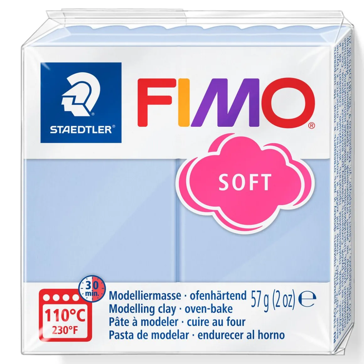 FIMO MUOVAILUMASSA FIMO SOFT T31 SERENITY BLUE
