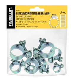 FINBULLET LETKUNKIRISTINSARJA 12-OS MINI 8-16 MM