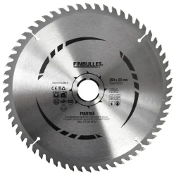 FINBULLET PYÖRÖSAHANTERÄ 250X30X2,8 MM 60T