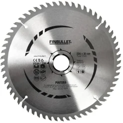 FINBULLET PYÖRÖSAHANTERÄ 235X30X2,6 MM 60T