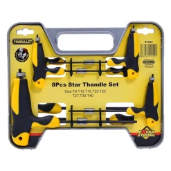 FINBULLET TORX AVAINSARJA T-KAHVA 8-OS T9-T40