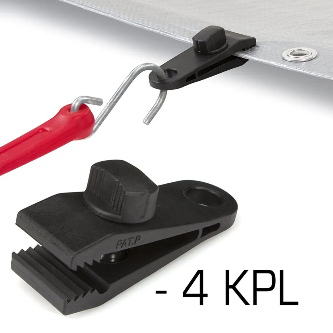 FINBULLET KEVYTPEITEKIINNITTIMET 4 KPL