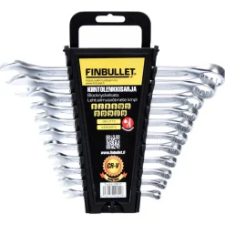 FINBULLET KIINTOLENKKIAVAINSARJA 11-OS 6-14, 17, 19MM