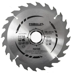 FINBULLET PYÖRÖSAHANTERÄ 190X30X2,2 MM 24T
