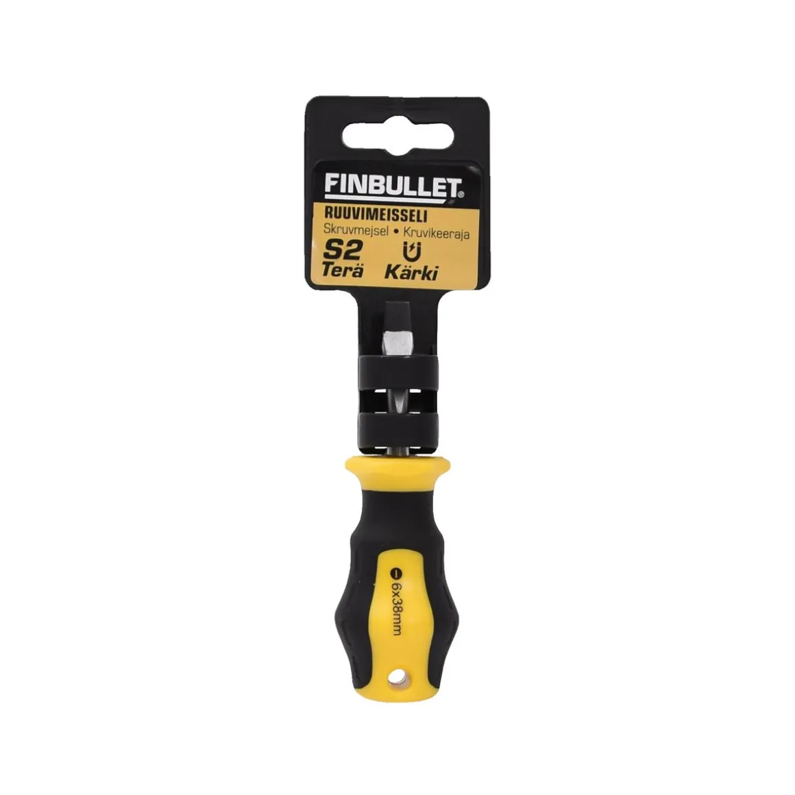 FINBULLET RUUVIMEISSELI SL 6 MM X 38 MM