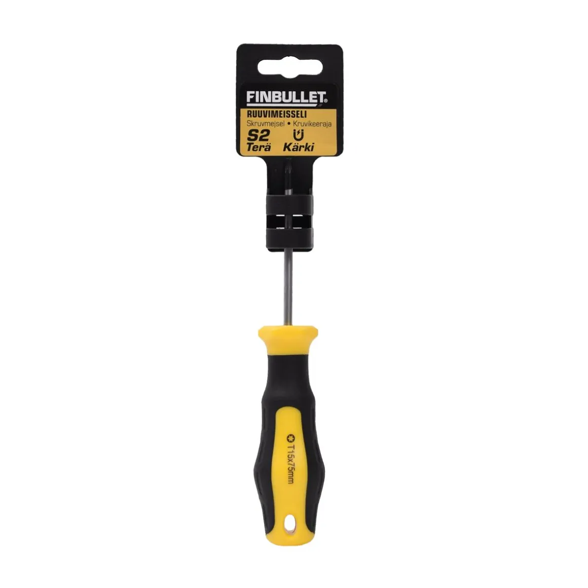 FINBULLET RUUVIMEISSELI T 15 MM X 75 MM