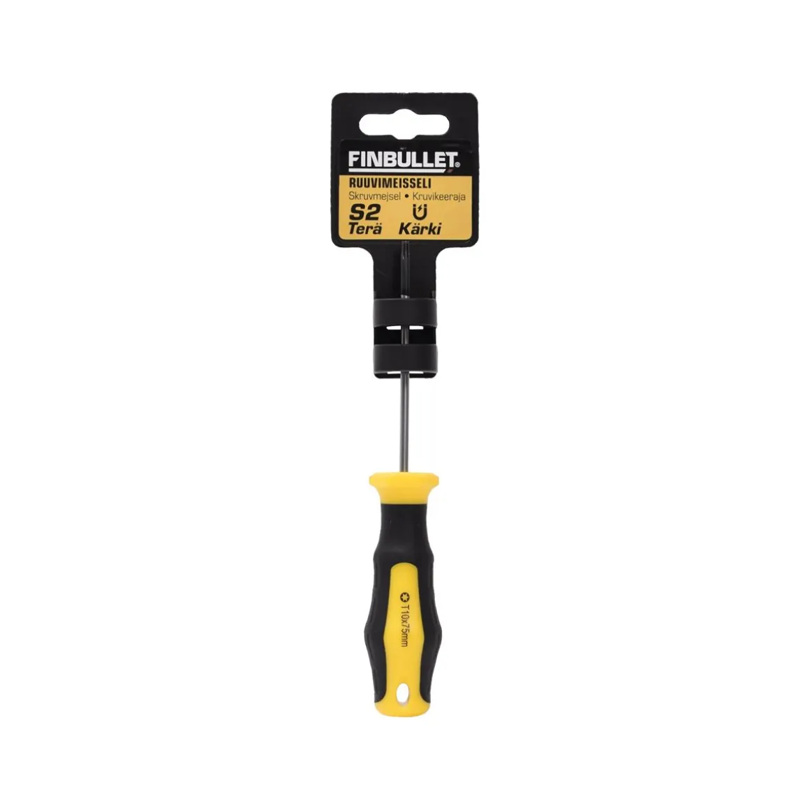 FINBULLET RUUVIMEISSELI T 10 MM X 75 MM