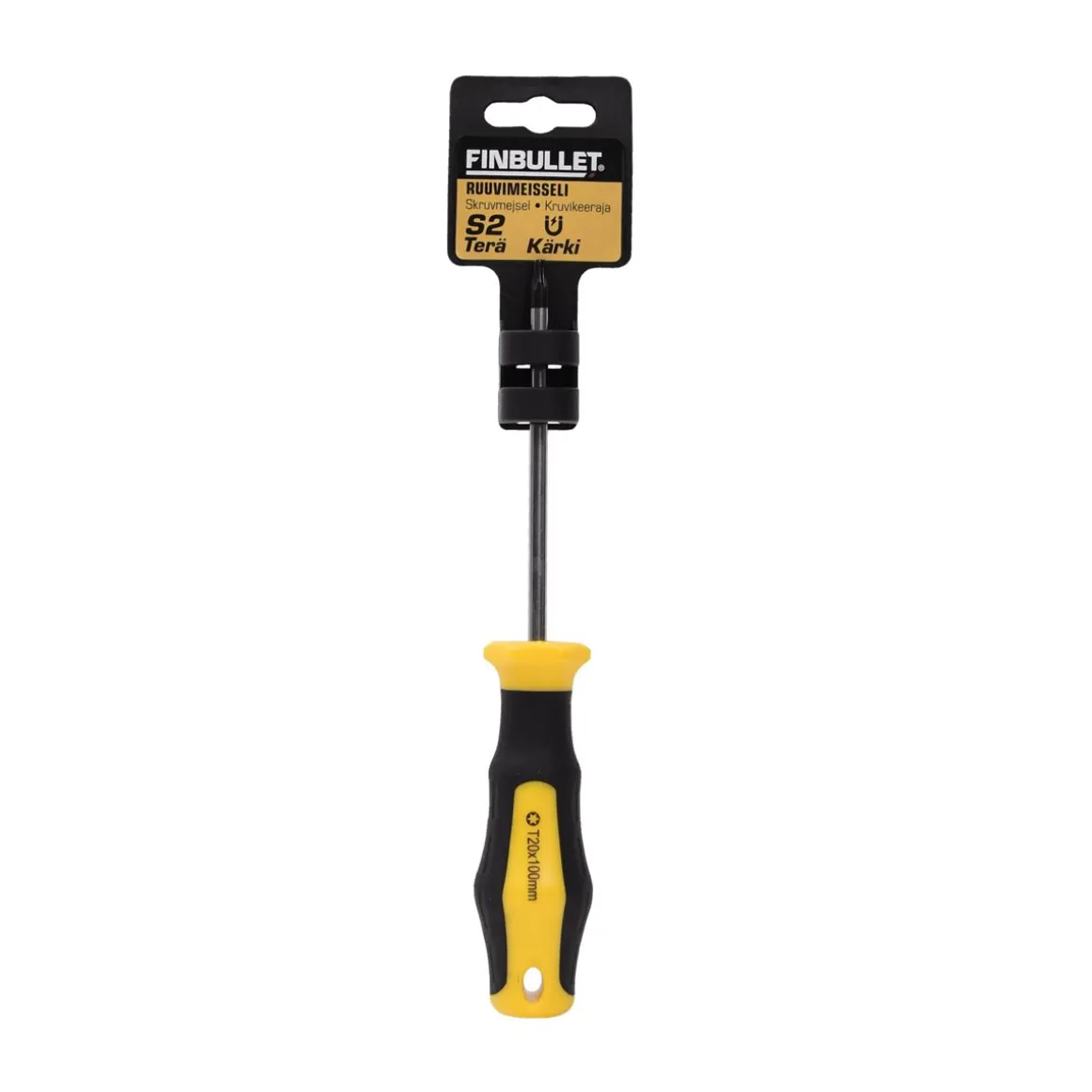 FINBULLET RUUVIMEISSELI T 20 MM X 100 MM