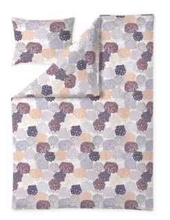FINLAYSON PUSSILAKANASETTI KAINO 150X210+50X60CM LILA/APRIKOOSI