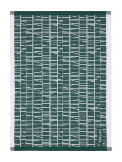 FINLAYSON KEITTIIÖPYYHE CORONNA 50X70CM 2KPL TUMMANVIHREÄ