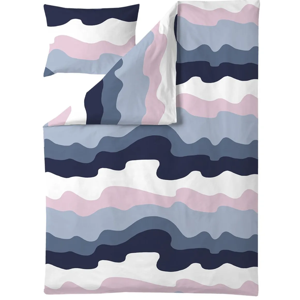 FINLAYSON PUSSILAKANASETIT AALTO 150X210+50X60CM SINI-VAALEANPU