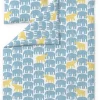 FINLAYSON PUSSILAKANASETTI ELEFANTTI VAPAA 120X160CM AQUA/KELT