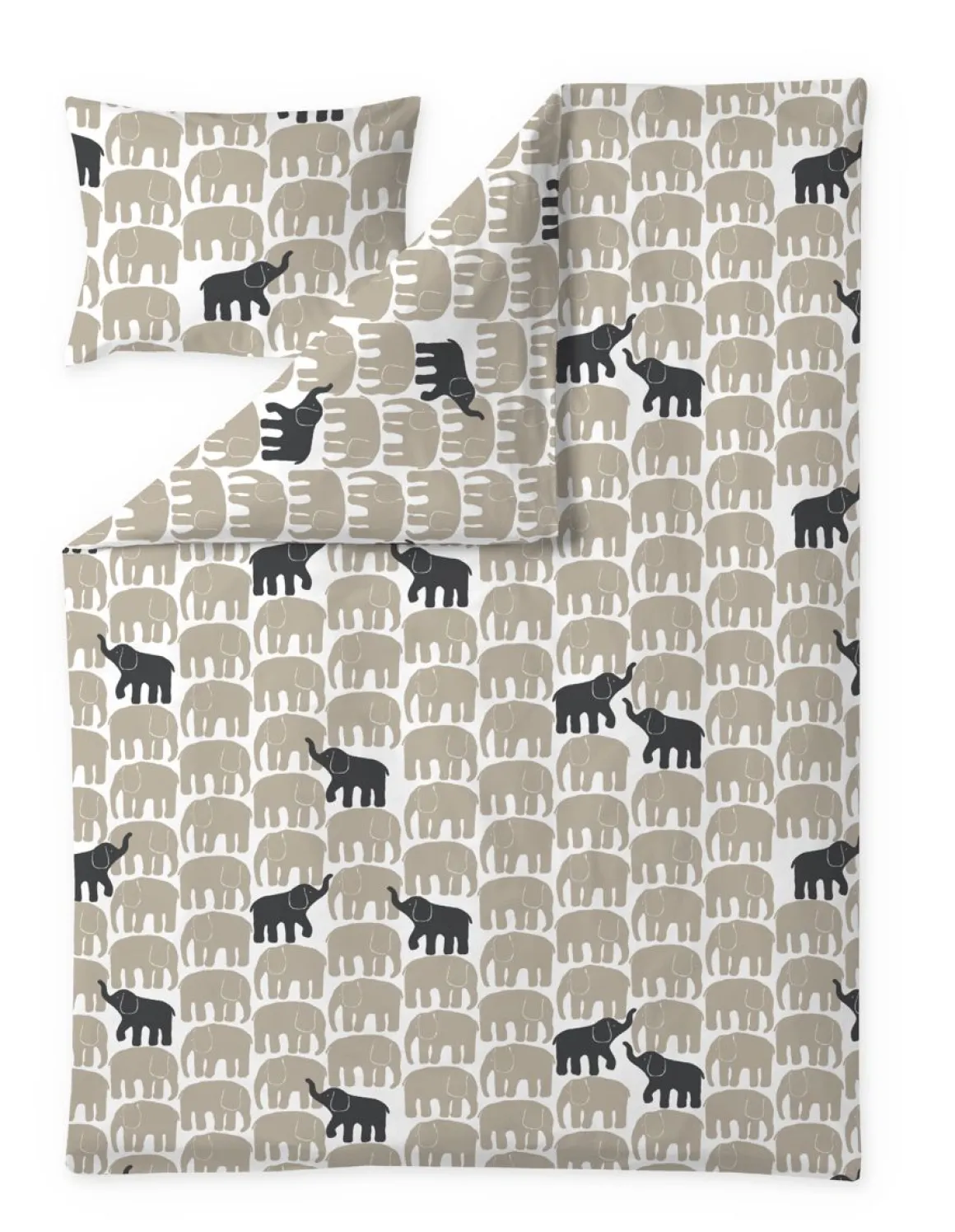 FINLAYSON PUSSILAKANASETTI ELEFANTTI VAPAA 150X210CM+50X60CM B
