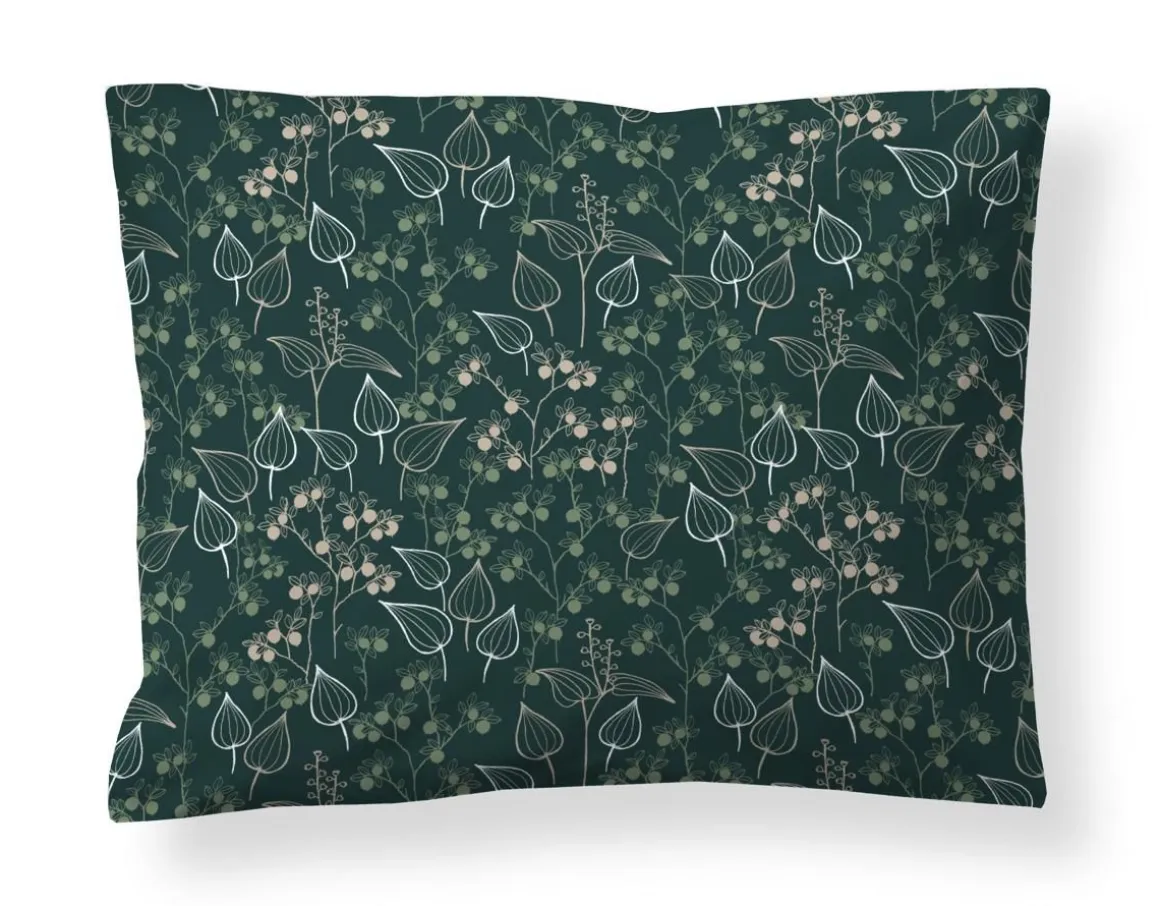 FINLAYSON TYYNYLIINA MUSTIKKA 50X60CM TUMMA VIHREÄ