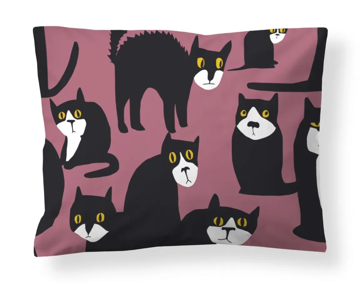 FINLAYSON TYYNYLIINA SPOT THE DOG 50X60CM MALVA-MUSTA