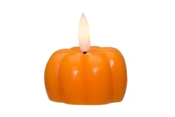 FINNLUMOR HALLOWEEN LED  KURPITSA  3D LIEKILLÄ 5,5X6 CM