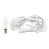 FINNLUMOR JOHTOSARJA KATKAISIJALLA 5 M E14 LED-LAMPULLA