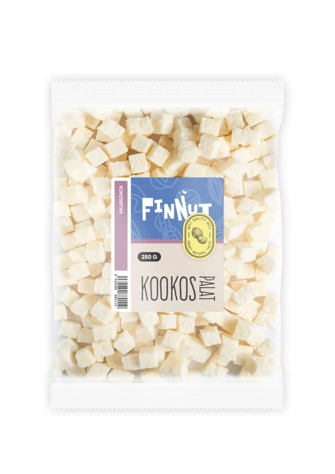 FINNUT KOOKOSPALAT 250 G
