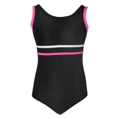 FINNWEAR TYTTÖJEN UIMAPUKU AMANDA 128, 1210 MUSTA