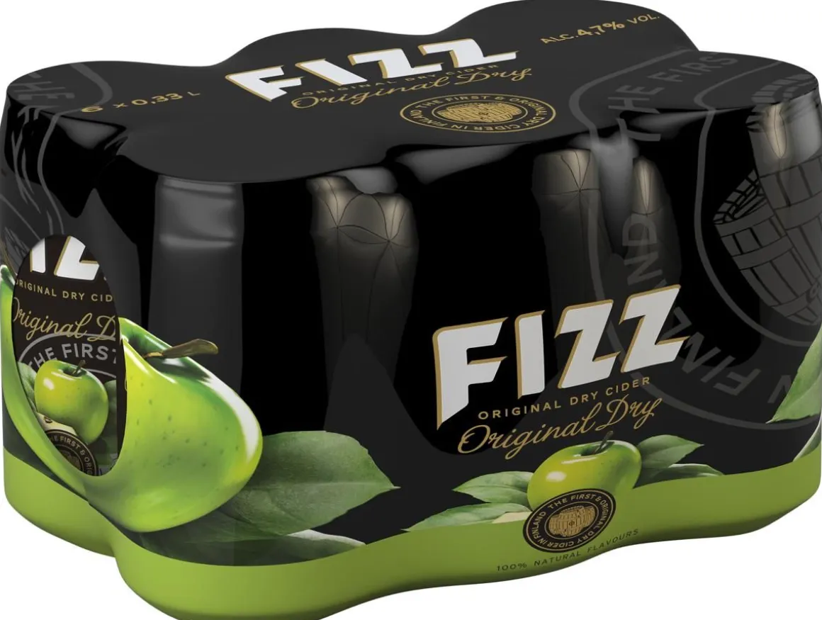 FIZZ ORIGINAL DRY 4,7% 0,33 TLK 6-PACK 1,98 L
