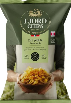 FJORDCHIPS PERUNALASTUT TILLI JA SUOLAKURKKU 150 G
