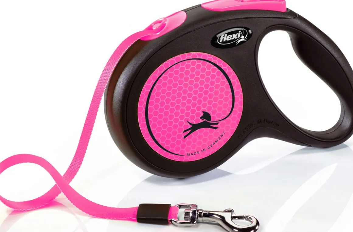 FLEXI NEW NEON PINKKI M/25KG 5M NAUHA