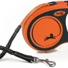 FLEXI XTREME MUSTA-ORANSSI M 5M NAUHA