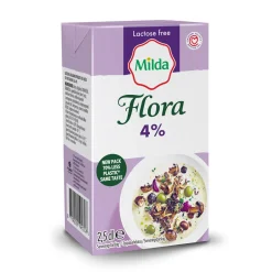 FLORA RUOKA 4% LAKTON 250 ML