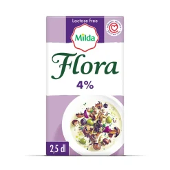 FLORA RUOKA 4% LAKTON 250 ML