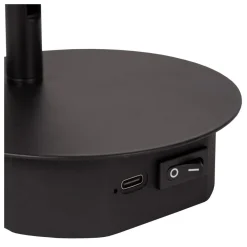 FOCUSLIGHT JOLIJN LADATTAVA SEINÄVALAISIN 10 CM MUSTA