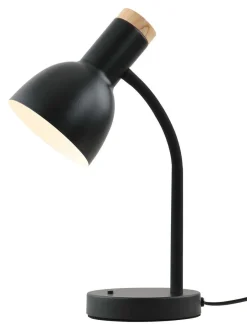 FOCUSLIGHT PÖYTAVALAISIN OSLO E27 MUSTA