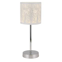 FOCUSLIGHT PÖYTÄVALAISIN METSÄ 15 CM VALKOINEN