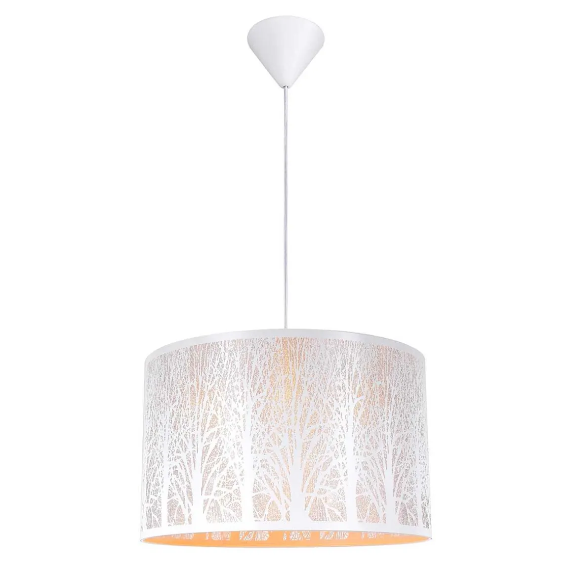 FOCUSLIGHT RIIPPUVALAISIN METSÄ 40 CM VALKOINEN