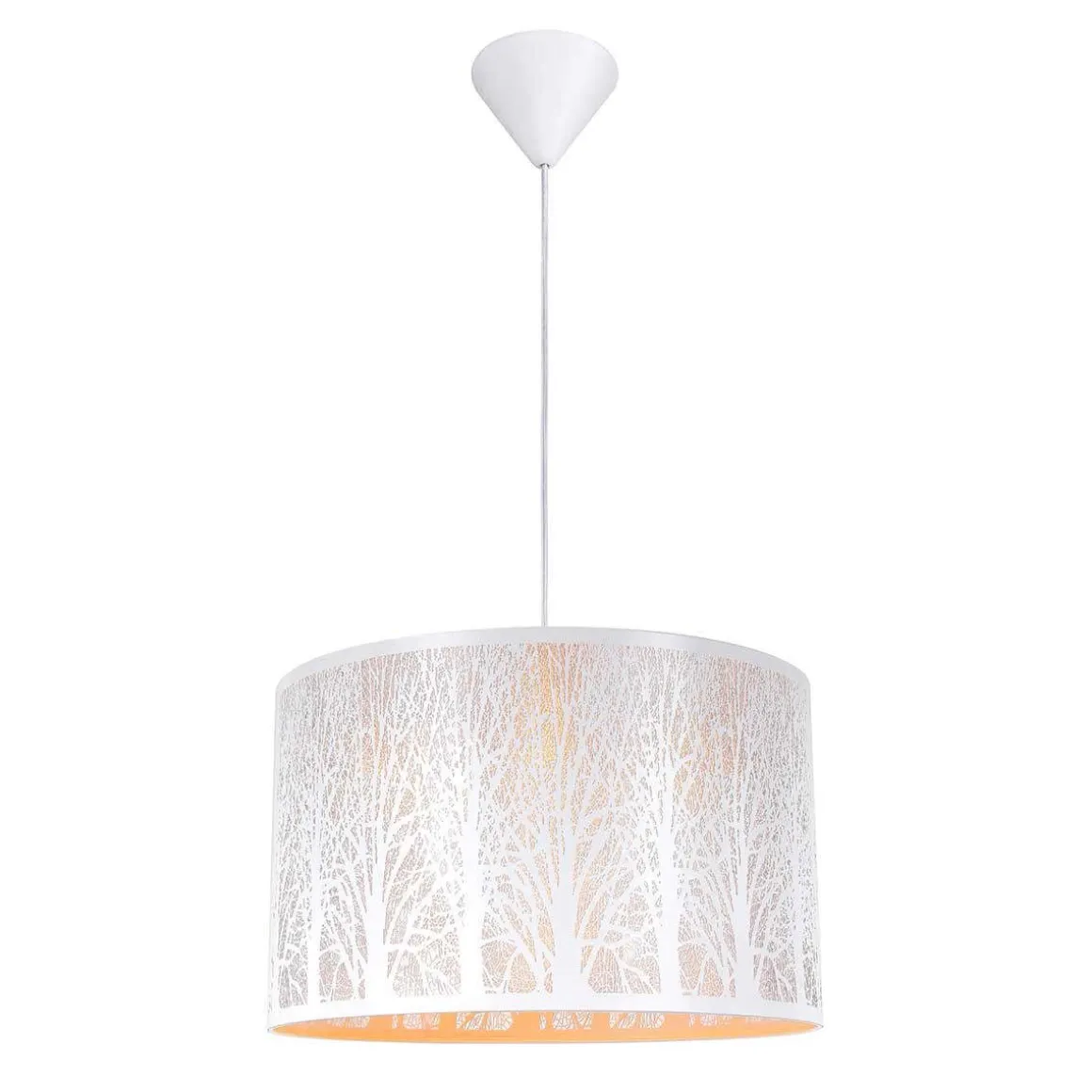FOCUSLIGHT RIIPPUVALAISIN METSÄ 40 CM VALKOINEN