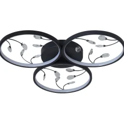 FOCUSLIGHT RINGS KATTOVALAISIN 62 CM MUSTA