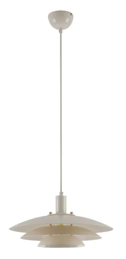 FOCUSLIGHT CANNES RIIPPUVALAISIN 38 CM KIILTÄVÄ BEIGE