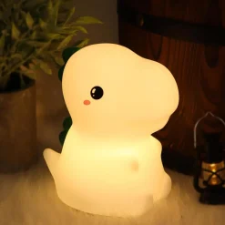 FOCUSLIGHT DINO LASTEN YÖVALAISIN KOSKETUSKYTKIMELLÄ 16 CM