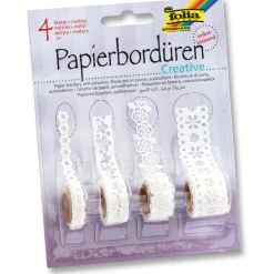 FOLIA PAPERIPITSITEIPPI CREATIVE 4X1M VALKOINEN