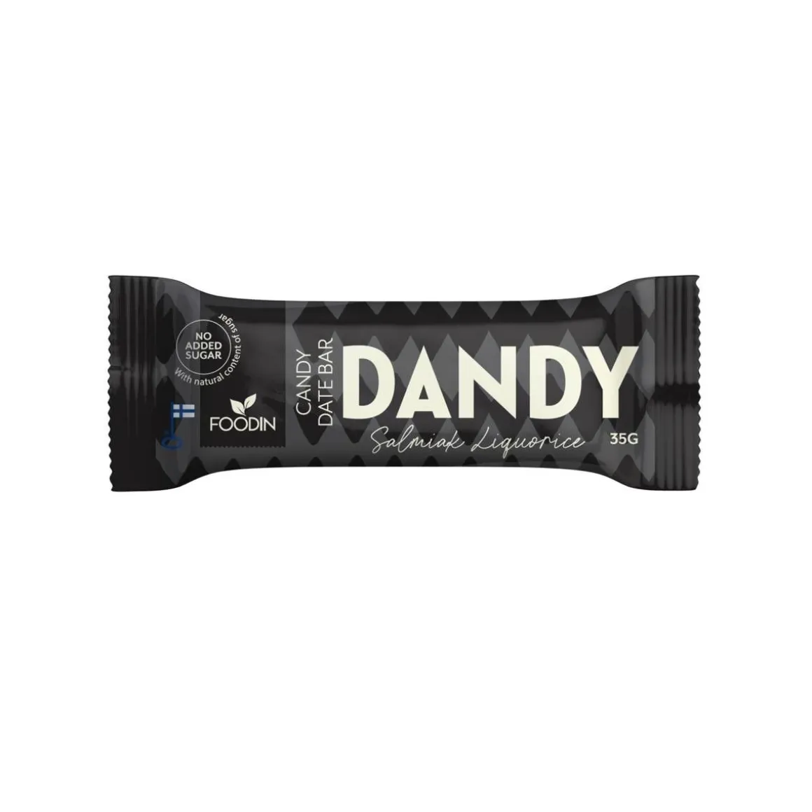 FOODIN CANDY DATE BAR SALMIAK LIQUORICE PATUKKA 35 G