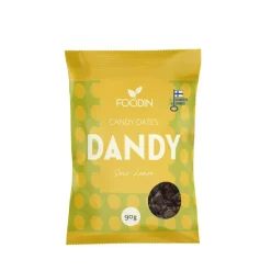 FOODIN CANDY DATES, SOUR LEMON  90 G
