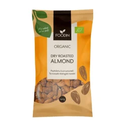 FOODIN DRY ROASTED ALMOND, LUOMU 140 G