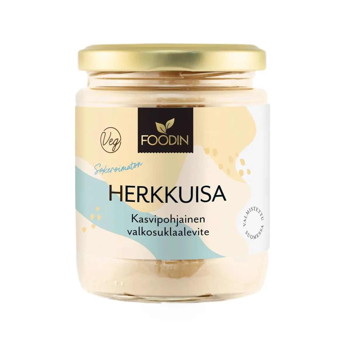 FOODIN HERKKUISA VALKOSUKLAALEVITE SOKEROIMATON 240 G