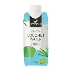 FOODIN KOOKOSVESI LUOMU 330 ML