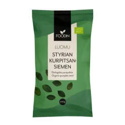 FOODIN KURPITSANSIEMEN, ITÄVALTA, LUOMU, RAAKA 200 G